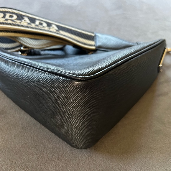 Prada Saffiano Cuir Triangle Bag - Picture 9 of 15